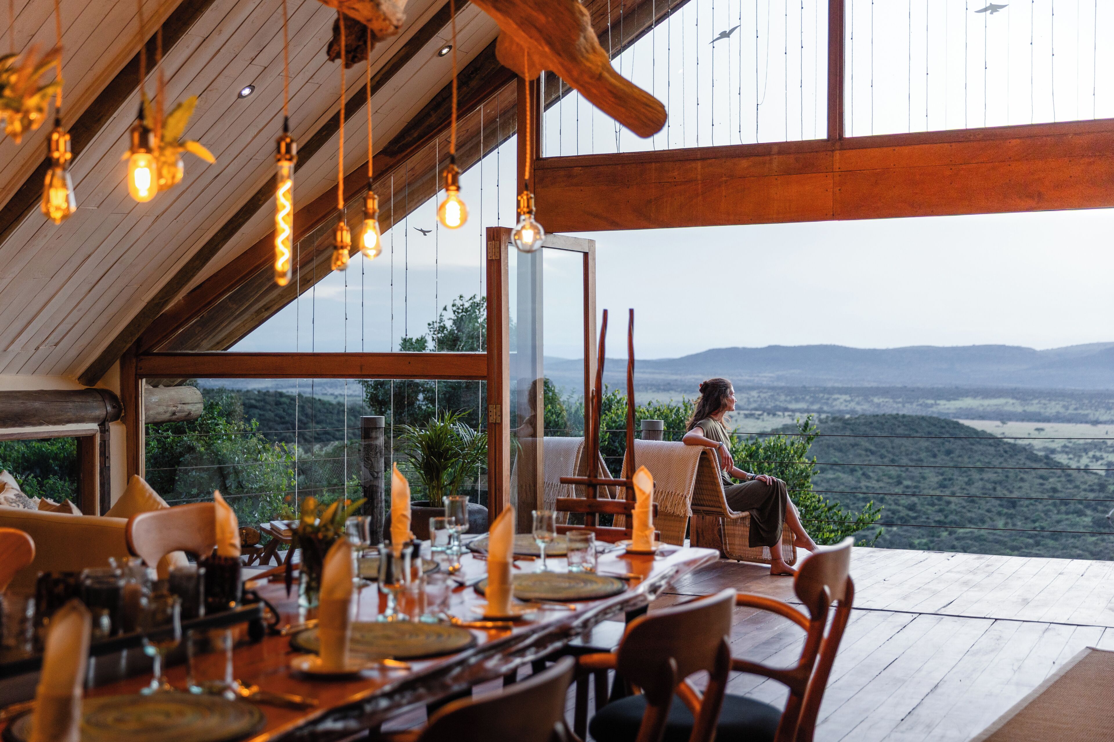 Luxury Villa, Hill View | Outdoor dining