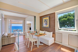 Standard Apartment, Multiple Bedrooms, 2 Bathrooms, Sea Facing (Il Faro Sul Mare - Total Sea View) | Dining - Il Faro Sul Mare - Total Sea View (Andora)