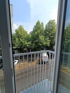 Basic Apartment, Balcony, City View | View from room