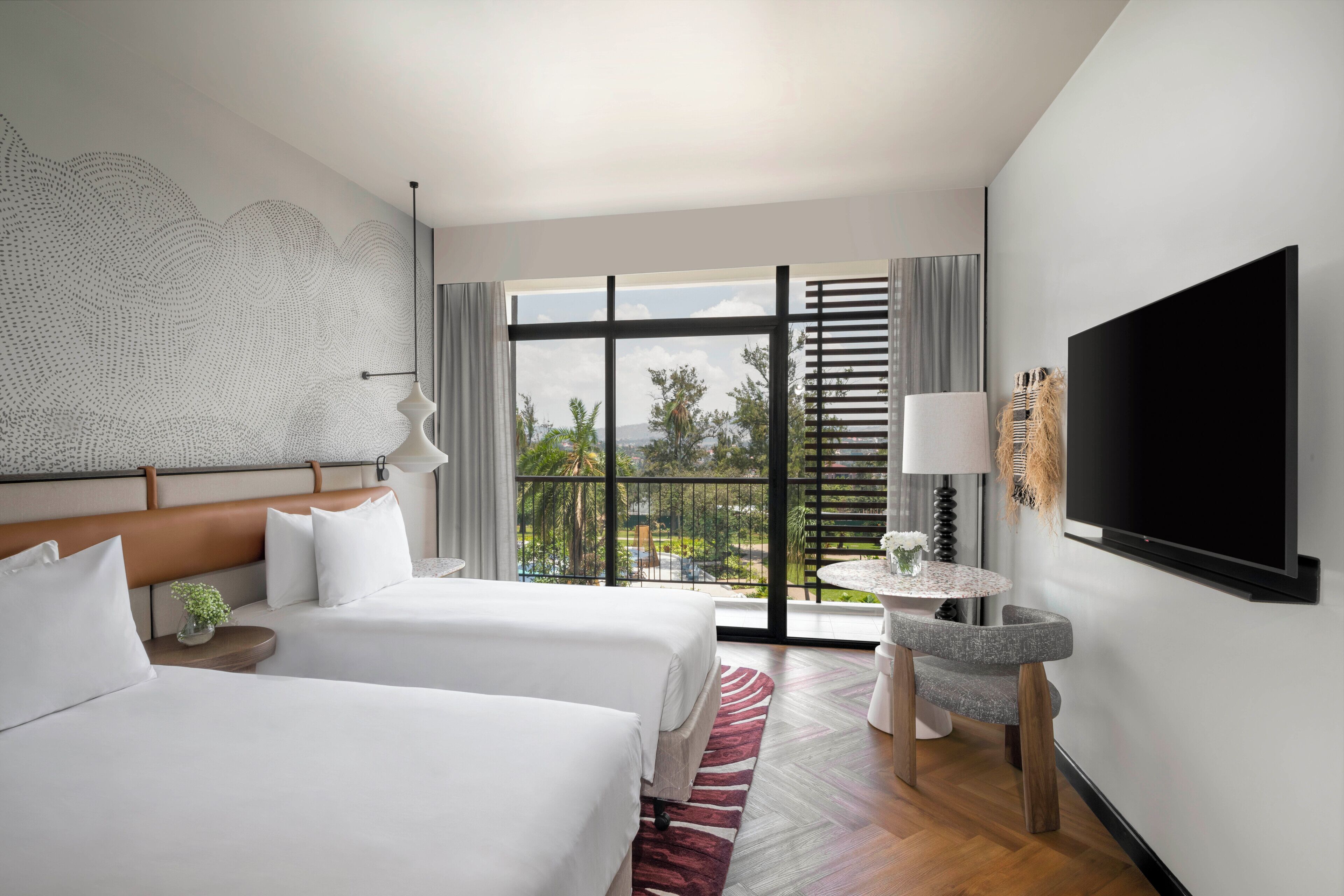 Habitació estàndard, 2 llits individuals | Wifi gratuïta 