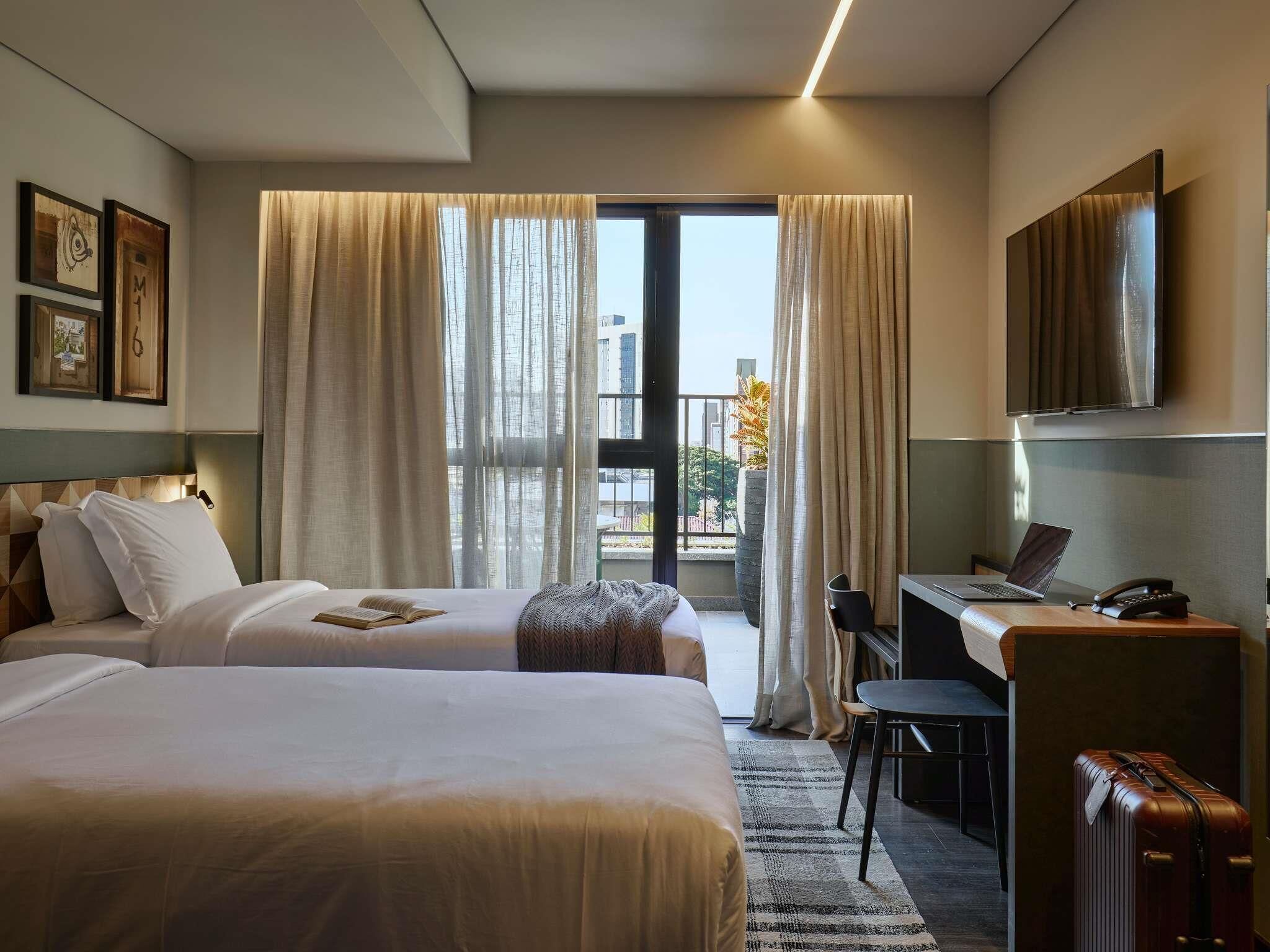 Twin Room, 2 Twin Beds, Balcony (TRIBE EXTRA) | Free WiFi