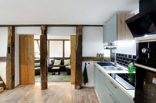 Apartment 'De Lüttje Utkiek' mit Balkon und WLAN