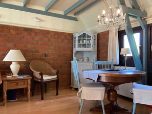 Bungalow, 3 Bedrooms, Patio, Garden View | Living room | Books - 5 Pers - Modern Holiday Home With Garden, Close the Lauwersmeer (Anjum)