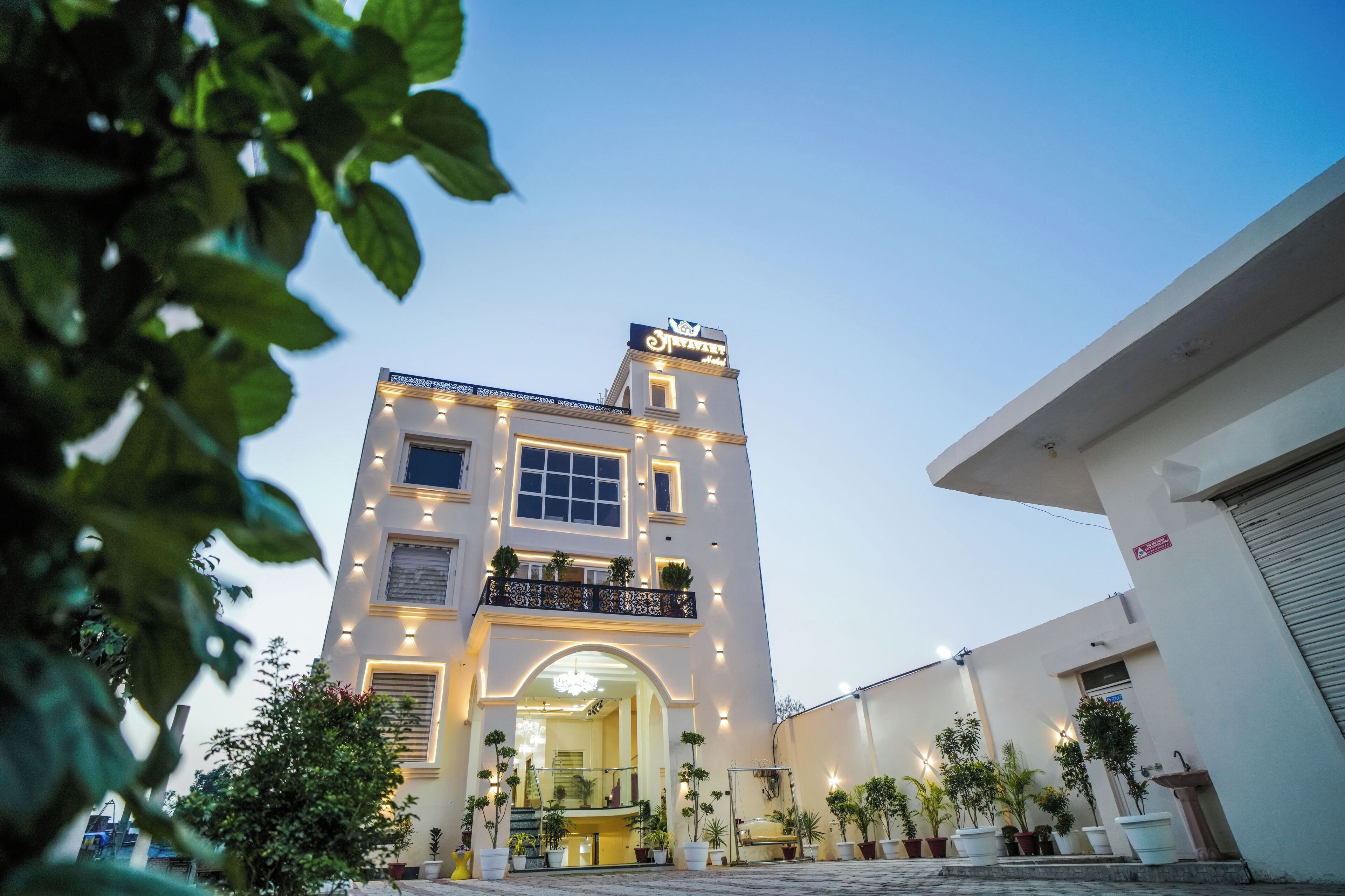 Fassade der Unterkunft