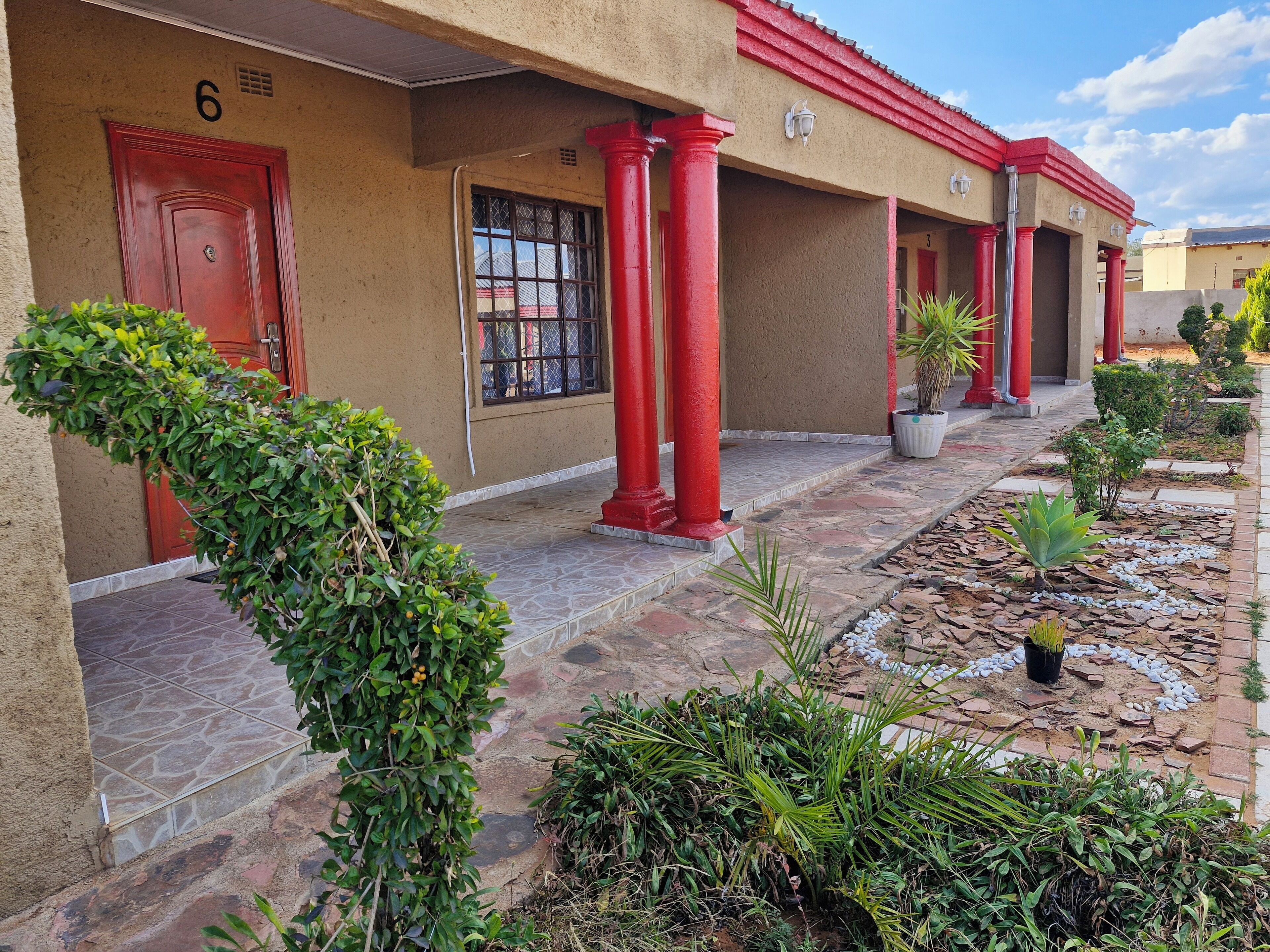 Enceinte de l’hébergement