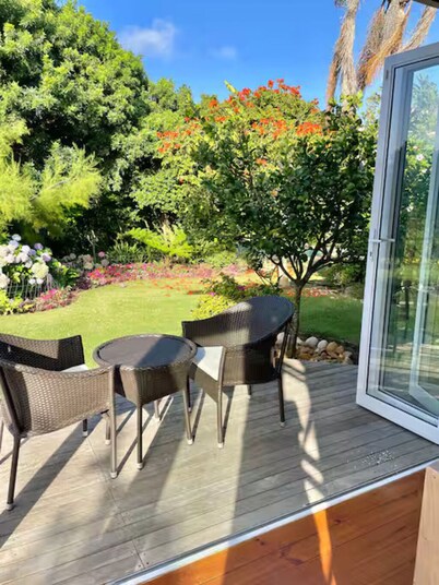 Beautiful cottage nestled in a stunning garden.