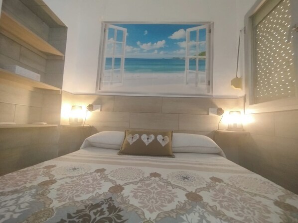Iron/ironing board, WiFi, bed sheets