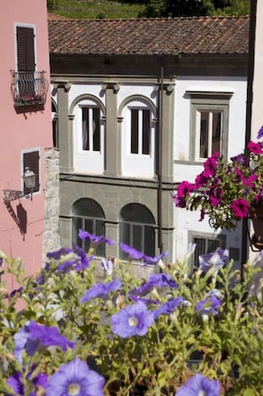 Detalhe da fachada