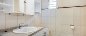 Towels, soap, toilet paper