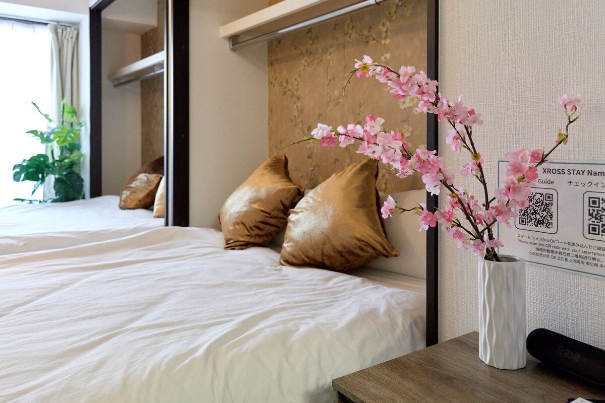 2 soverom, strykejern/-brett og internettilgang