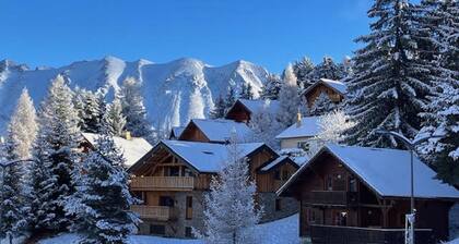 Terrace with mountain view for 6