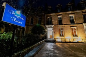 Voorkant van accommodatie