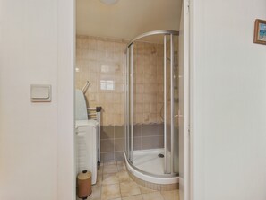 Shower, hair dryer