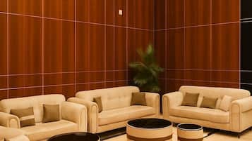Sala de estar en el lobby