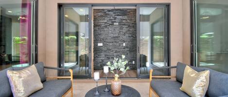 Enceinte de l’hébergement