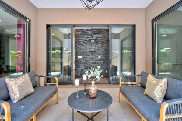 Enceinte de l’hébergement