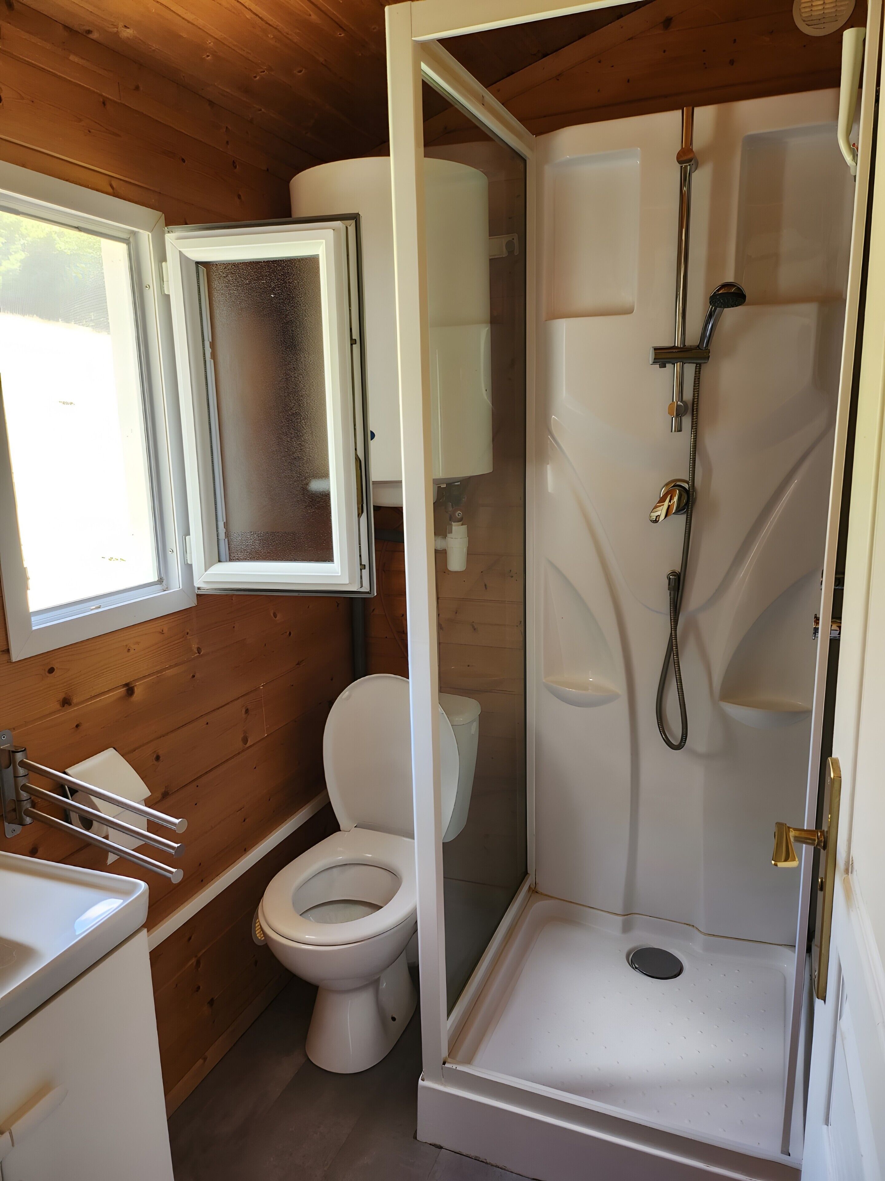 Dusche, Handtücher