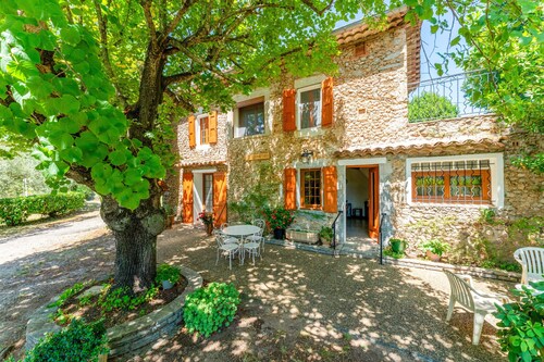  'Chez Martha' avec Vue sur la Montagne, Terrasse et Jardin privés