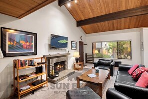 تلفزيون، مدفأة