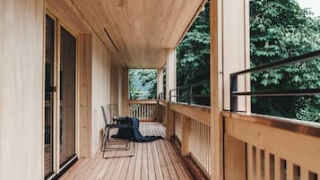 Superior Quadruple Room, Balcony, Mountain View
