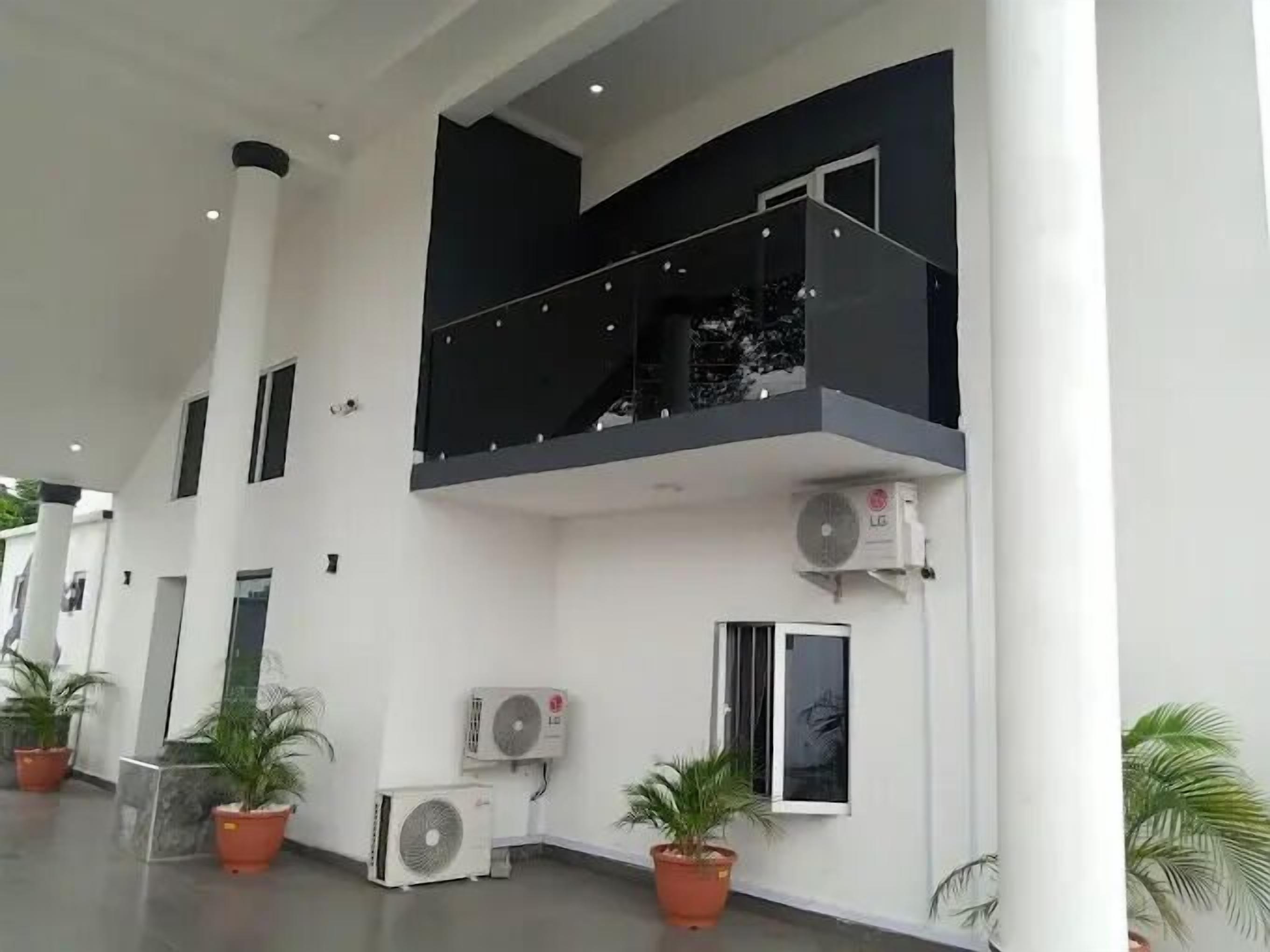 Façade de l’hébergement