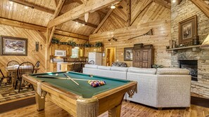 Interior - CABIN FEVER - Total Seclusion in Wears Valley! (Sevierville)