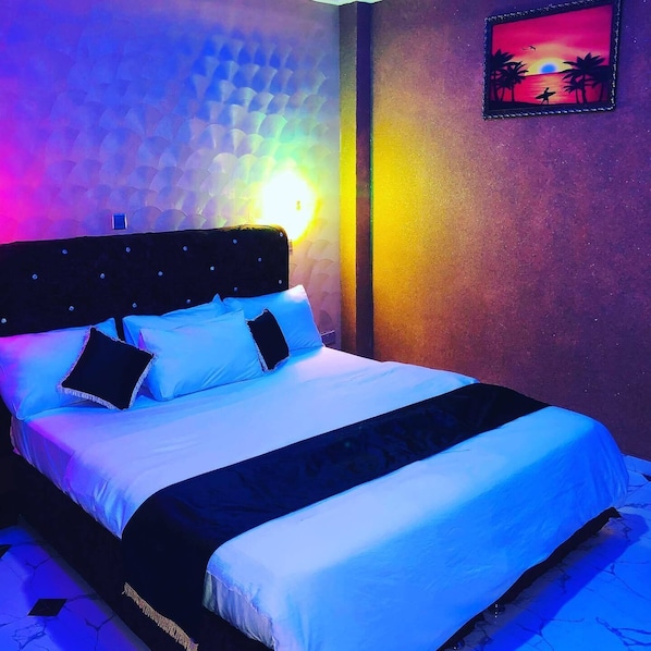 Deluxe-Zimmer, Balkon, Stadtblick