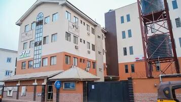 Façade de lâhĂ©bergement