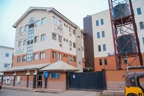 Voorkant van accommodatie