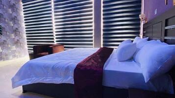 Deluxe Room, Balcony, City View | Desk, laptop workspace, free WiFi