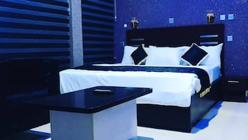 Deluxe Room, Balcony, City View | Desk, laptop workspace, free WiFi