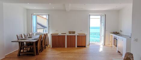 Appartement, balcon, vue mer | Cuisine privée