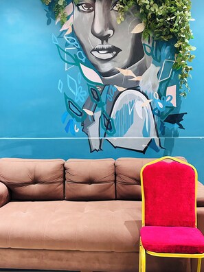 Sitzecke in der Lobby