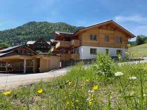 Façade de l’hébergement