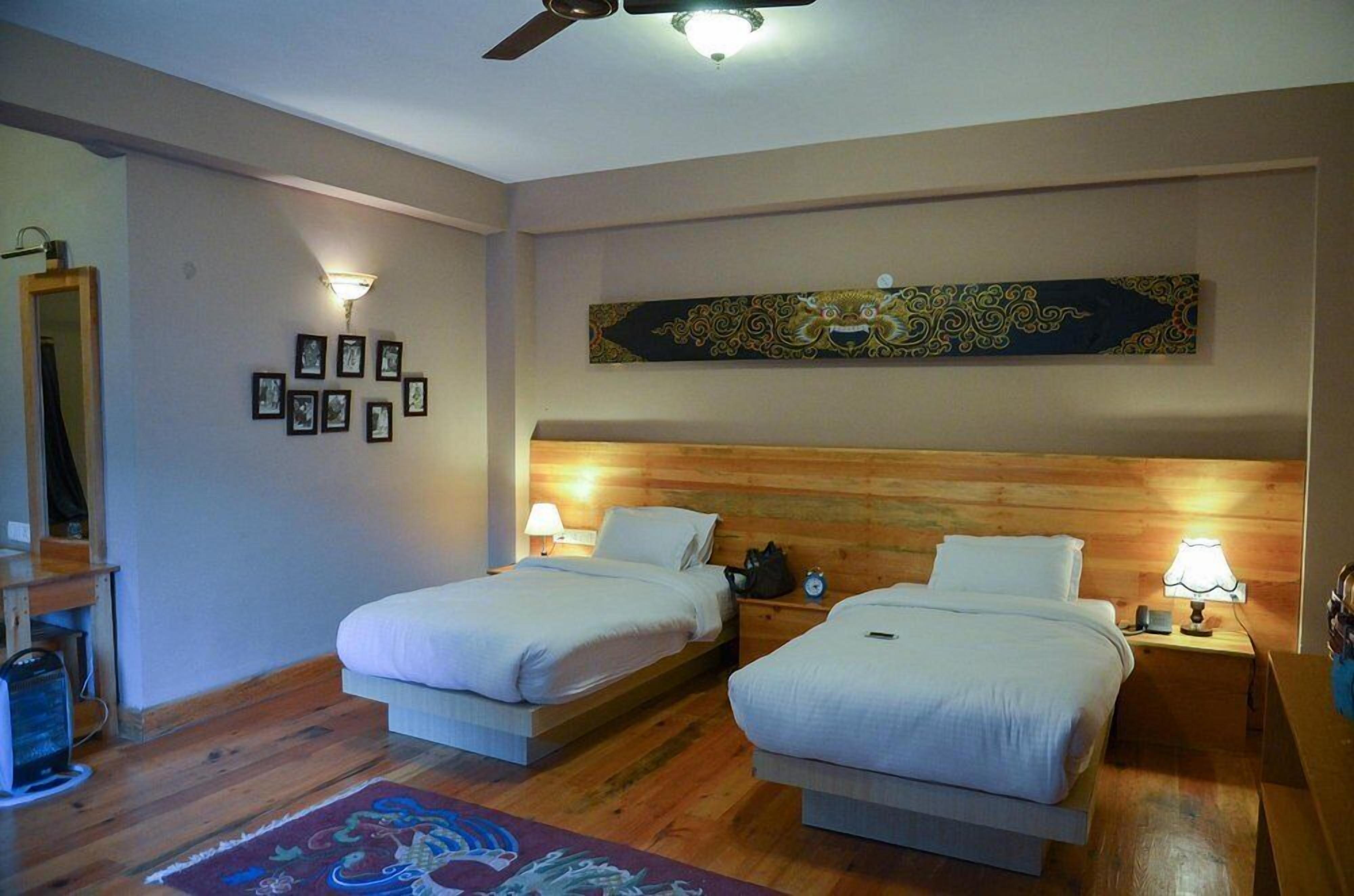 Standard Double or Twin Room, Valley View | In-room safe, desk, laptop workspace, iron/ironing board