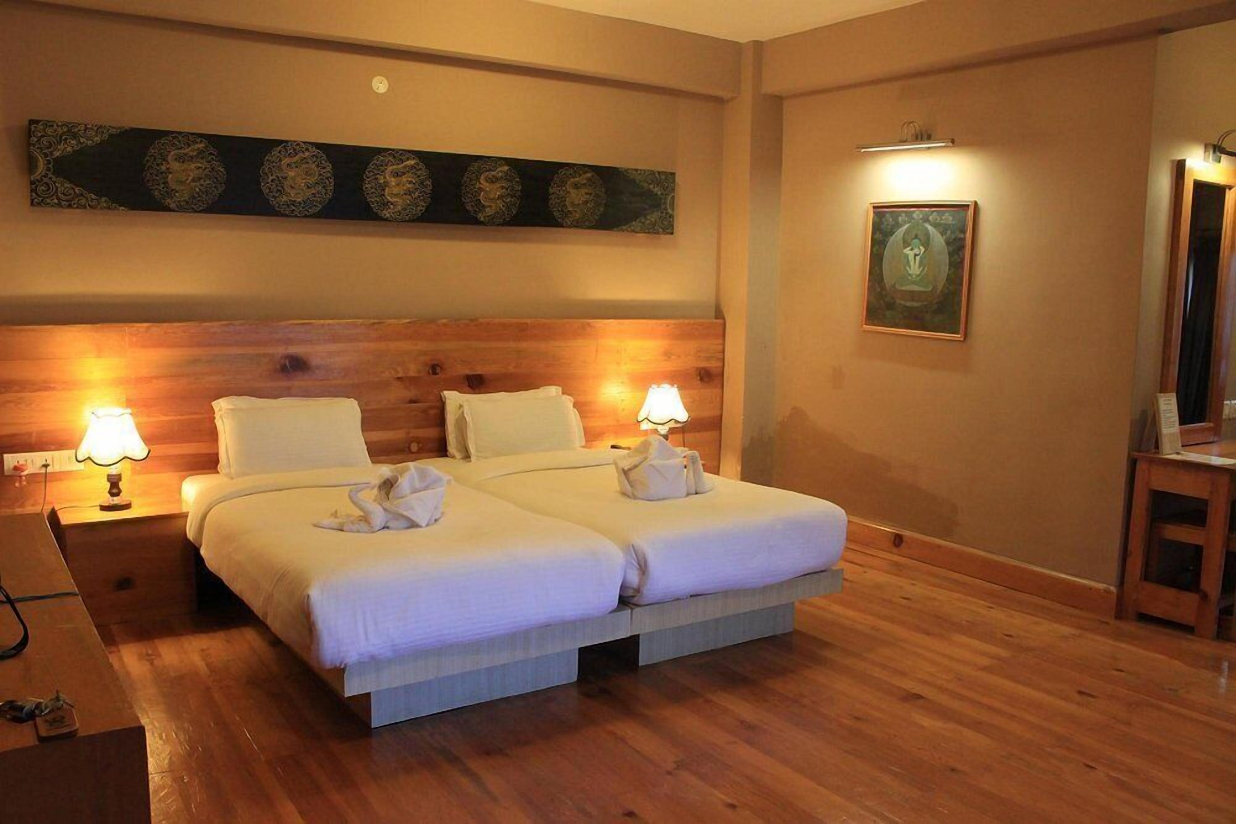 Standard Double or Twin Room, Valley View | In-room safe, desk, laptop workspace, iron/ironing board