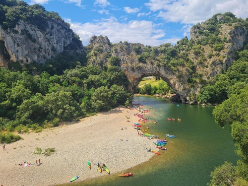 PANORAMIC VIEW of Mont Ventoux Between Gorges de l'Ardèche and Vallée de la Cèze