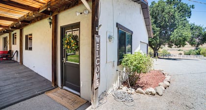 Fenced Yard & Outdoor Bar: Hillside Paicines Home!