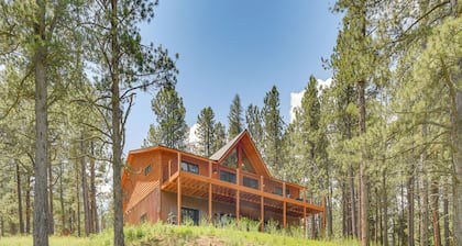 3 Mi to Resort: Year-round Angel Fire Getaway!
