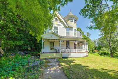 2-acre Property: Victorian Home in Brownville!