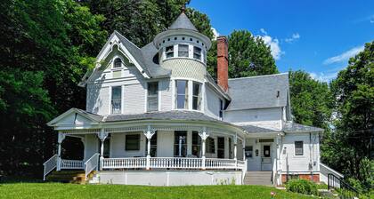 2-acre Property: Victorian Home in Brownville!