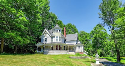 2-acre Property: Victorian Home in Brownville!