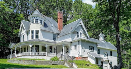 2-acre Property: Victorian Home in Brownville!