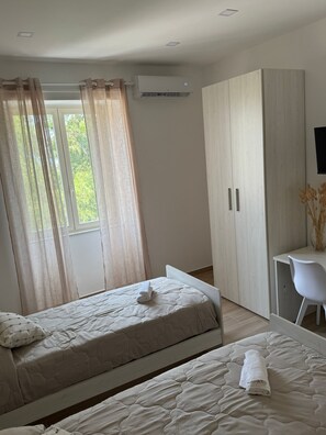 2 Schlafzimmer, Bügeleisen/Bügelbrett, kostenloses WLAN, Bettwäsche
