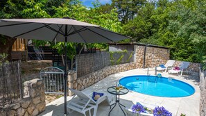 Outdoor spa tub - Villa Risika 2 with pool island Krk by Villas Guid (Risika)