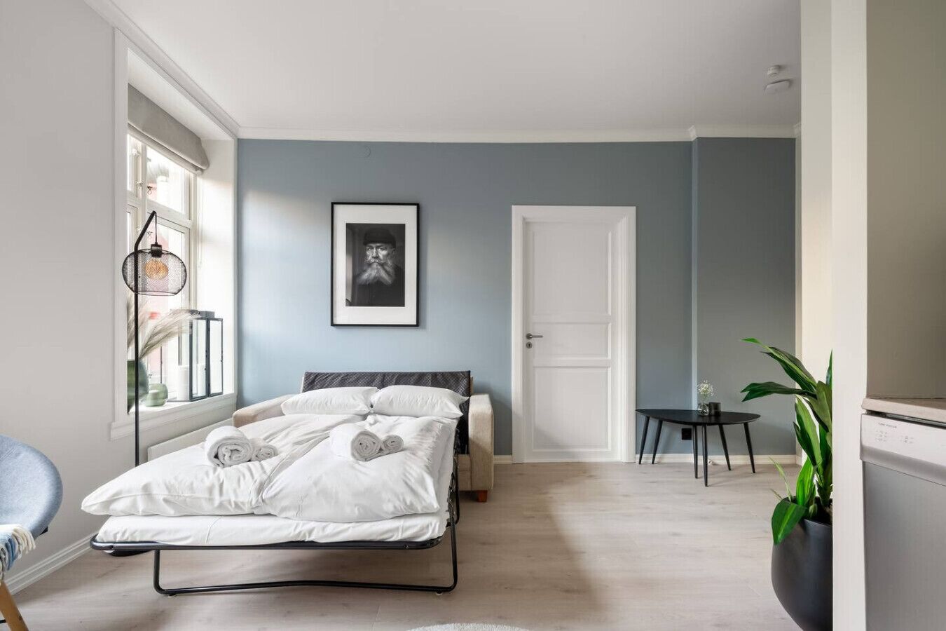 1 soverom, strykejern/-brett, wi-fi og sengetøy