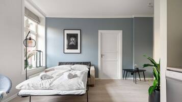 1 soverom, strykejern/-brett, wi-fi og sengetøy