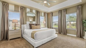 5 bedrooms, iron/ironing board, WiFi, bed sheets