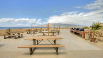 Opções para refeição ao ar livre