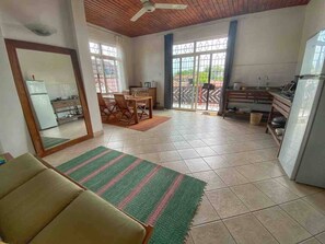 Shared Dormitory, 5 Bedrooms, Smoking, Balcony | Living area